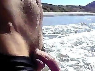 Solo gay sex beach
