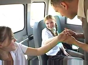 School Bus Driver Seduces Schoolgirls