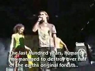 Fuck For Forest at a concert by The Cumshots