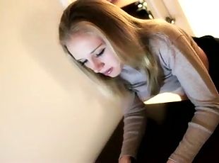 Blond Teen Girl Spanking and Fucked